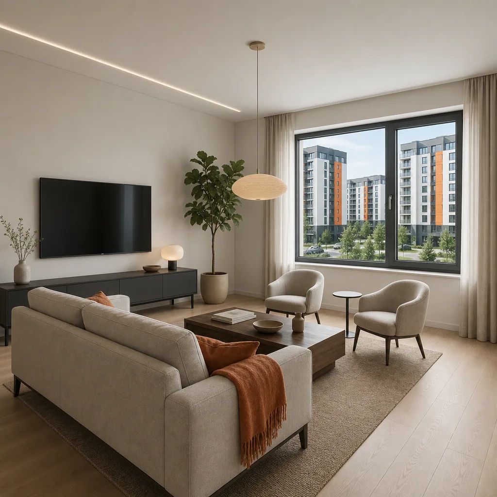 2-х комн. · 78,95 м² — вид квартиры